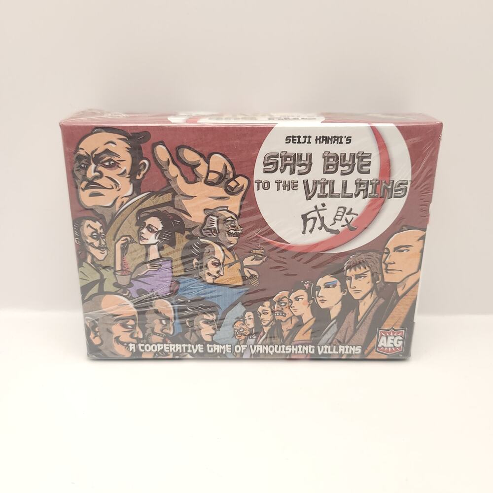 AEG Say Bye to the Villains Sealed New Card Game